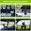 HYS Heavy Duty Radio&Remote Speaker Mic Suction Cup Mount for
