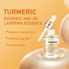 Serum De Cúrcuma 30ml - Ilumina Y Nutre La Piel
