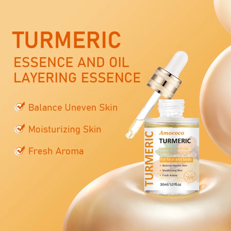 Serum De Cúrcuma 30ml - Ilumina Y Nutre La Piel