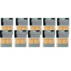 Set of 10 Packs Kitchen Brand 200 Count Bamboo Toothpicks