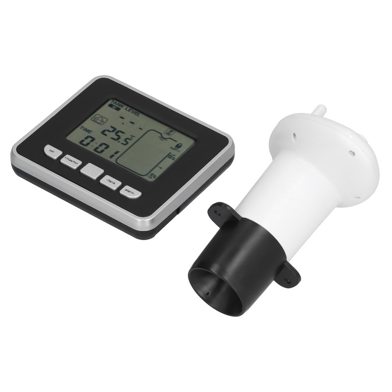 Water Tank Level Meter Ultrasonic Digital Display Depth Gauge Sensor