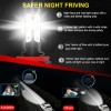 SHENKENUO 4 Sides H11 LED Headlight High or Low Beam