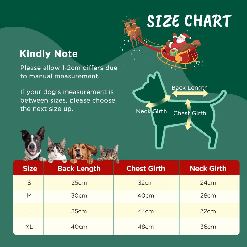 Nobleza Christmas Dog Jumper