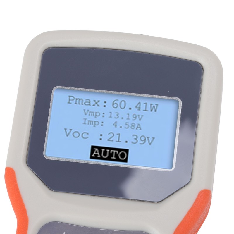 Upgraded LCD Solar Panel Multimeter Multifunctional LCD Solar PV Panel