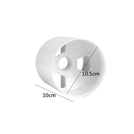lasenersm 1 Piece Golf Cup Golf Hole Cup Golf Putting Cup Outdoor Golf Cup Golf Hole Putting Cup Plastic Golf Cup for Outdoor Backyard 4 Inch Depth, White