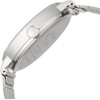 Fieldwork QKD048 Analog Classy Metal Band Mesh Men's Wristwatch, Silver,