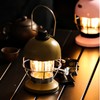 2000mAh LED Camping Lantern Retro Rechargeable Camping Lights Portable Tent