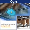 SUFAUY 2 Tier Mesh Shoes Rack for Closet, Stackable All