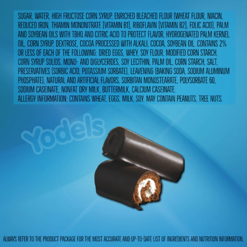 Drake's Cakes Yodels, 10 cakes per box, 11.16 oz of