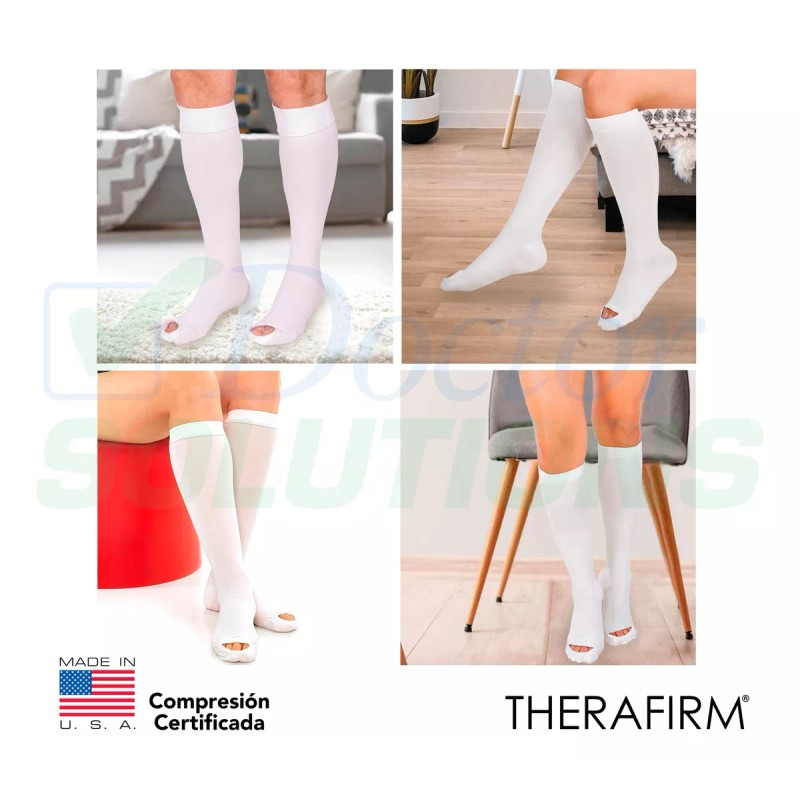 Therafirm Tobimedia Therafirm Antiembolica (18 Mmhg) T Grande Blanca