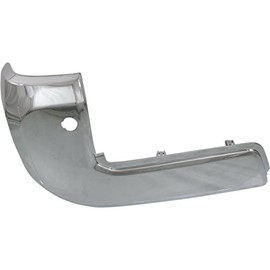 FITRITE AUTO PARTS New Left Driver Side Rear Bumper End For 2016-2023 Toyota Tacoma Pickup, Plastic Chrome With Park Assist Sensor Holes TO1104132 5215604050