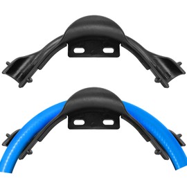 Pex Tubing Bend Support with Nail Tab,Pex 90 Degree Bend Support Heavy Duty Reinforced Aluminum plastic Bend,Suitable for Most Floor Heating Pipes,Aluminum-Plastic Pipes,Wire Fixing Clamps (1 inch, 2)