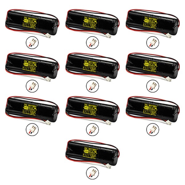 XML Battery (10 Pack LITHONIA D-AA650Bx4 DAA650Bx4 All Fit E1021R