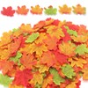 Autumn Maple Leaves Decorations 300 Pcs Fake Autumn Fall Leaves