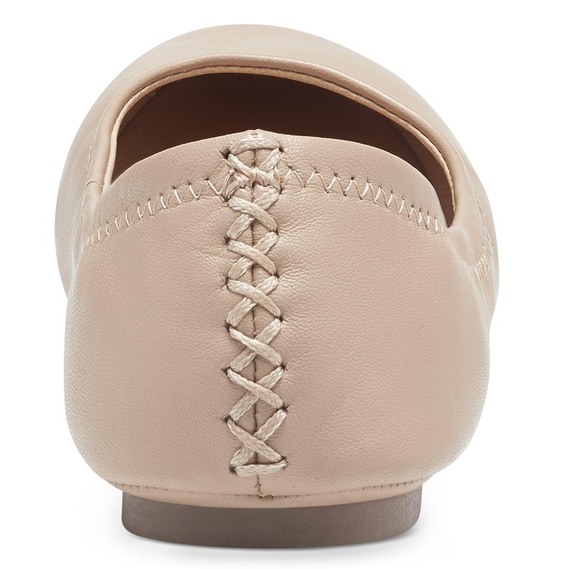 Lucky Brand Women's LK-Emmie Ballet Flat, Pale Beige ,8