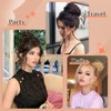 Benehair Human Hair Messy Bun Hair Piece Scrunchies Real Human