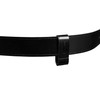 Handcuff Strap Black High Gloss Leather with Silver Snap