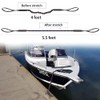 Bungee Dock Lines - Quick Connect Shock Absorbing Mooring Lines