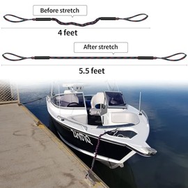 Bungee Dock Lines - Quick Connect Shock Absorbing Mooring Lines