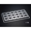 Tamiya 87195 Makeup Material Series No.195 Brush Painting Palette, 18