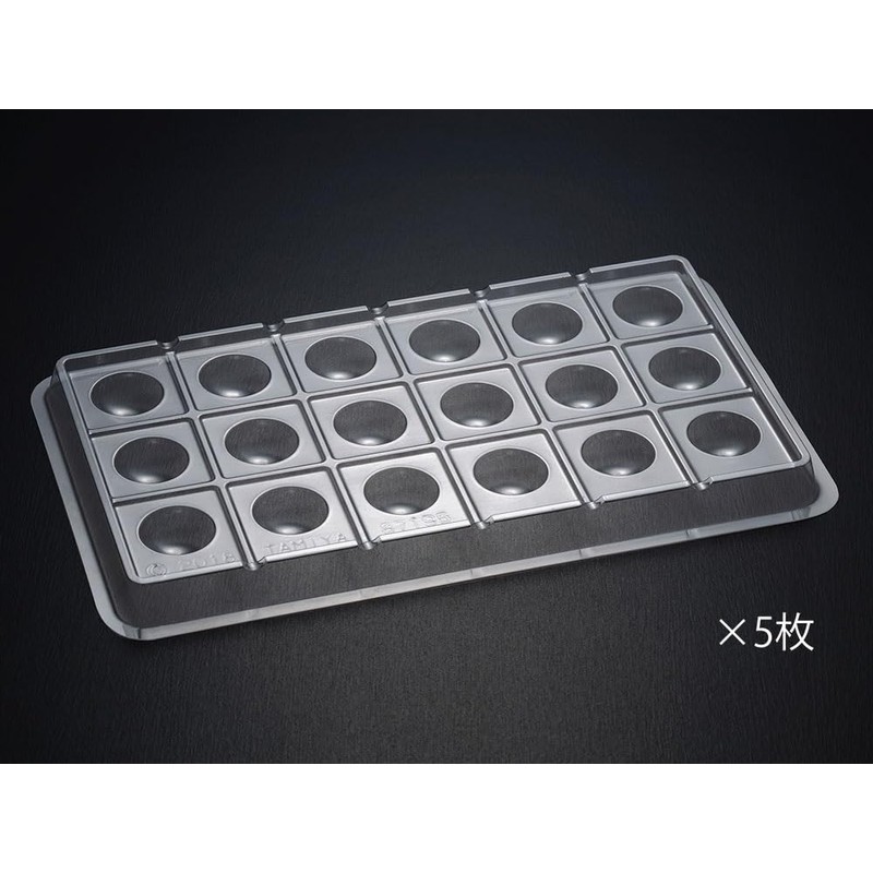 Tamiya 87195 Makeup Material Series No.195 Brush Painting Palette, 18