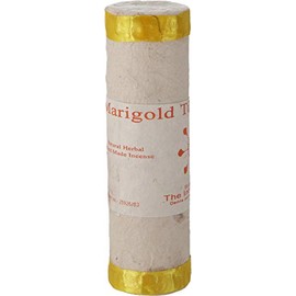 GURU SHOP Tibetan Natural Incense Sticks - Marigold, Beige, 12 x 4.5 x 4.5 cm, Incense Sticks from Tibet, Nepal