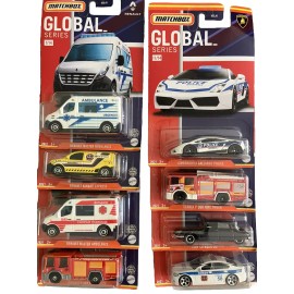 Matchbox NEW - Complete 2021 Matchbox GLOBAL Series - Set of 8