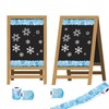 65.6 Ft Winter Snowflake Bulletin Board Border,Christmas Winter Snowflake Rolled