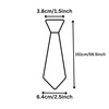BrightPocket Mens Tie Solid Satin Colors Neckties For Wear at