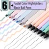 Mr. Pen- Aesthetic Highlighters and Pens No Bleed, 12 Pack,