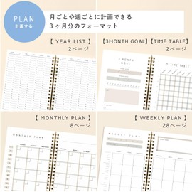 Iroha Publishing Study Planner DAILY GSSD-11 AURORA