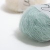 Yokota Daruma 01-6320 Wool-Mohair Yarn, Extra Chunky, Color 5: Purple