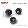 smseace 200PCS Rubber Feet for Cutting Board, 0.31inch H x