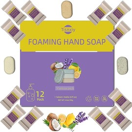 Foaming Hand Soap Tablet Refills - 12 Count- 96 fl oz total (12x 8 fl oz) - Eco-Friendly Foaming Hand Soap Refill - Gentle on Hands, Kind to Earth - Variety Fragrance Pack