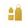 REP Notebook Kids Apron + Bandana + Drawstring Set, Yellow
