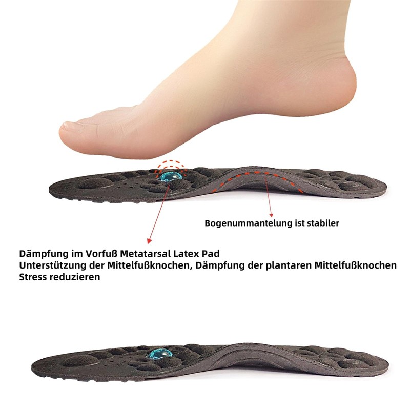 Original Slimming Inserts With Magnetic Acupressure for Aching Feet Relief