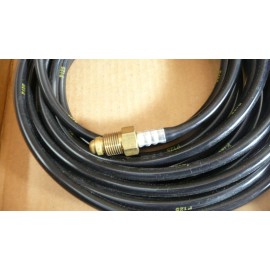 ESAB NEW ESAB L-TEC TIG WELDING TORCH ARGON HOSE AY HW-8 41V11 25' W BRASS FITTINGS