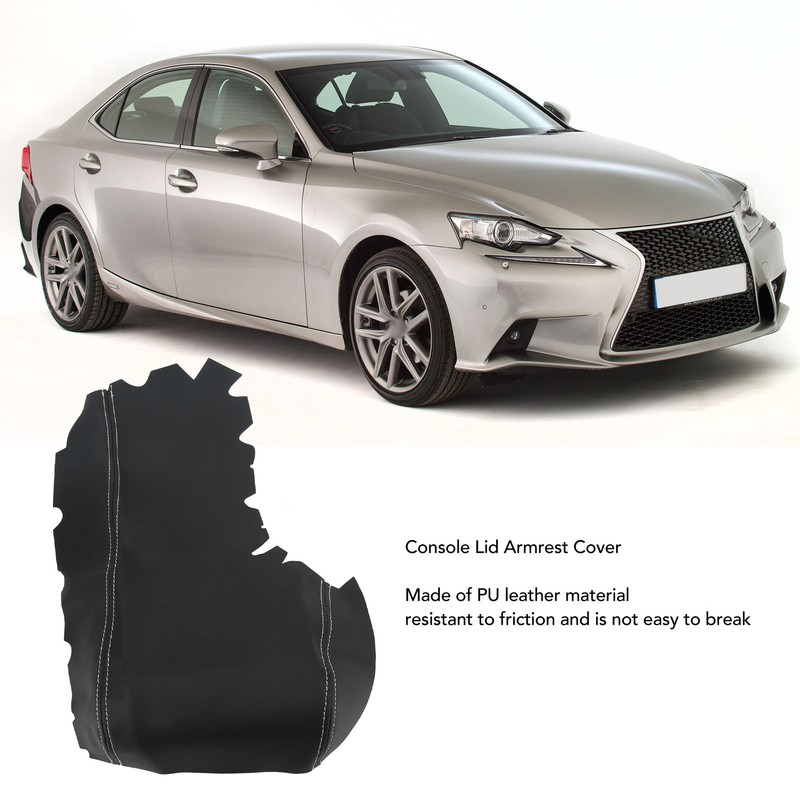 Center Console Armrest Cover PU Leather Armrest Box Protective Cover