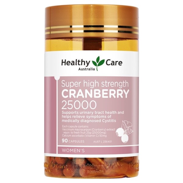 Healthy Care Super High Strength Cranberry 25000 Cap X 90