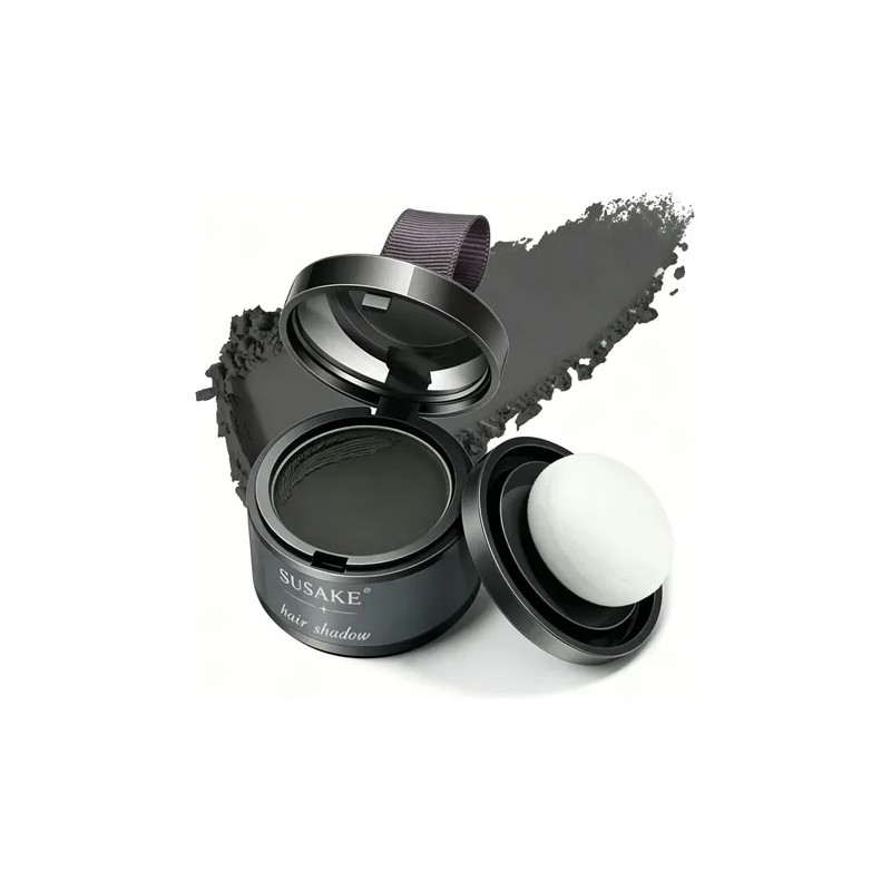 Polvo De Maquillaje Fibra Capilar Cubre Raíz De Cabello