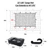 2’x3’ Bungee Cargo Net Stretches to 4'x6' for Truck Bed,Pickup