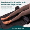 Oceanfoam Tsunami Roller (Black Marbled) - Soft, Textured Foam Roller