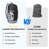 BALEINE 120L Laundry Bag Backpack, 900D Oxford Fabric Large Travel