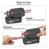 18V Battery Adapter Good Fit Lithium Battery Converter with Fuse
