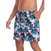 RELLECIGA Men's Coconut Tree Classics Board Shorts Swim Shorts Swim