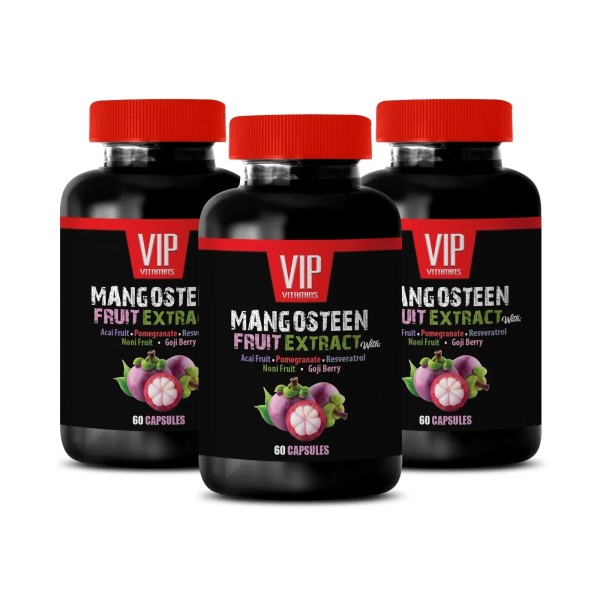 VIP VITAMINS Premium Antioxidant Formula - MANGOSTEEN COMPLEX - 3B