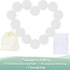 wegreeco Nursing Breast Pads (14 Pack) + Laundry Bag &
