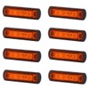 BUL BARS 8 x 4 SMD LED Orange Marker Light