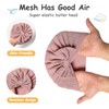 ZURLEFY 6 sombreros elásticos para bebé, turbante para bebés y