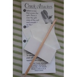 Crack Attacker Nail Bandages Box Kit X3 broken nail repair